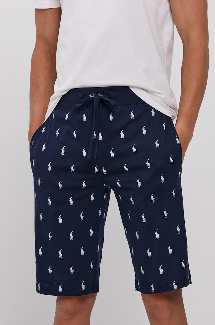 Pyžamové šortky Polo Ralph Lauren tmavomodrá 714844765001