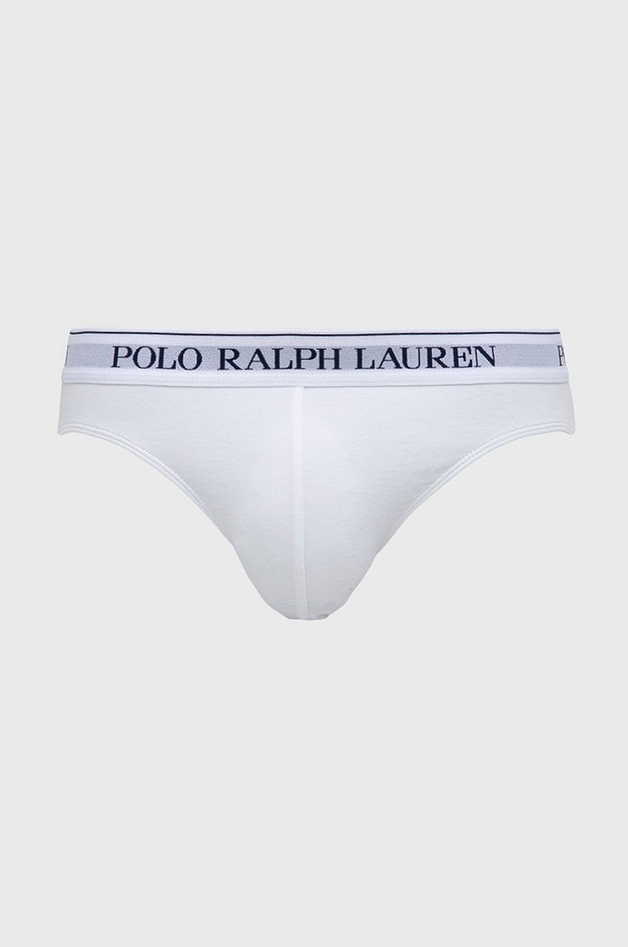 Slip gaćice Polo Ralph Lauren pletivo bijela 714835884001