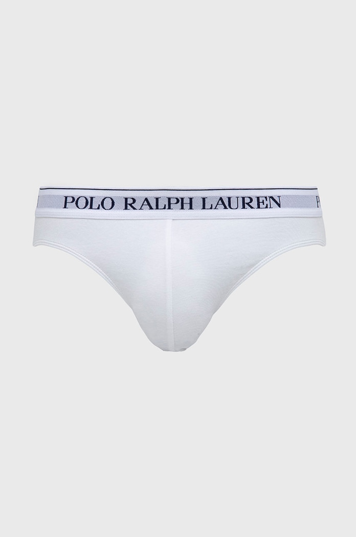 Slip gaćice Polo Ralph Lauren pletivo bijela 714835884001