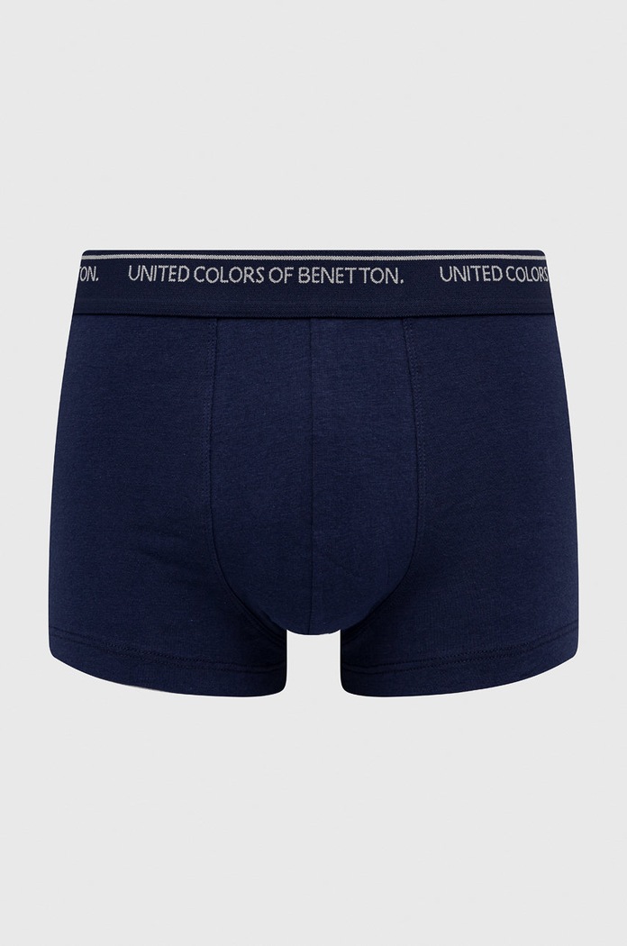Μποξεράκια United Colors of Benetton εφαρμοστό σορτς μπόξερ σκούρο μπλε 3OP82X077.252