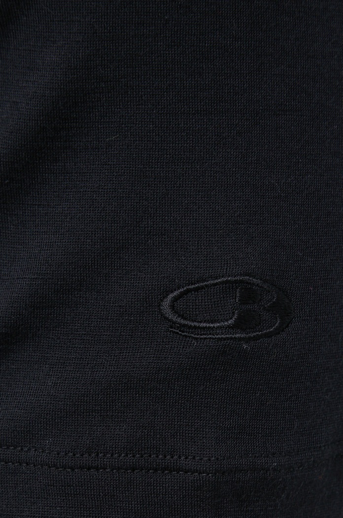 Icebreaker T-shirt wełniany 200 Oasis SS Crewe czarny IB1045090011