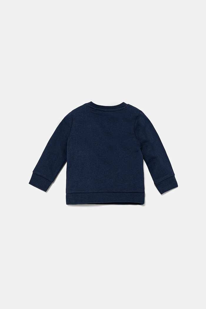 Guess bluza bawełniana dziecięca N0BQ09.K97E0 niebieski AW22