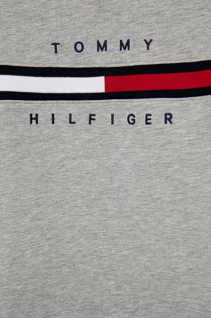 Detská mikina Tommy Hilfiger KB0KB06568.4890 sivá AW21