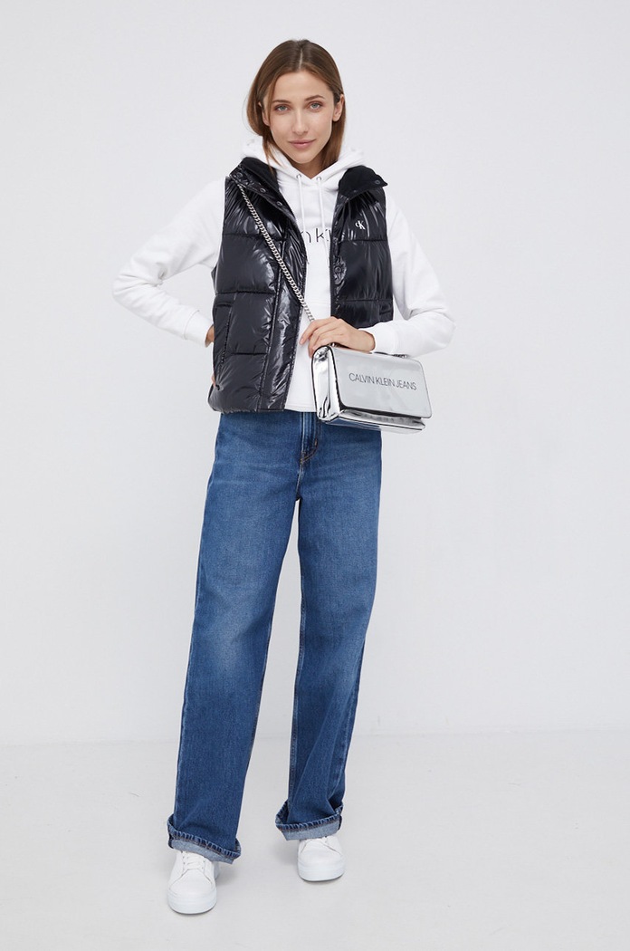 Calvin Klein bluza bawełniana K20K202687.4890 biały SS23