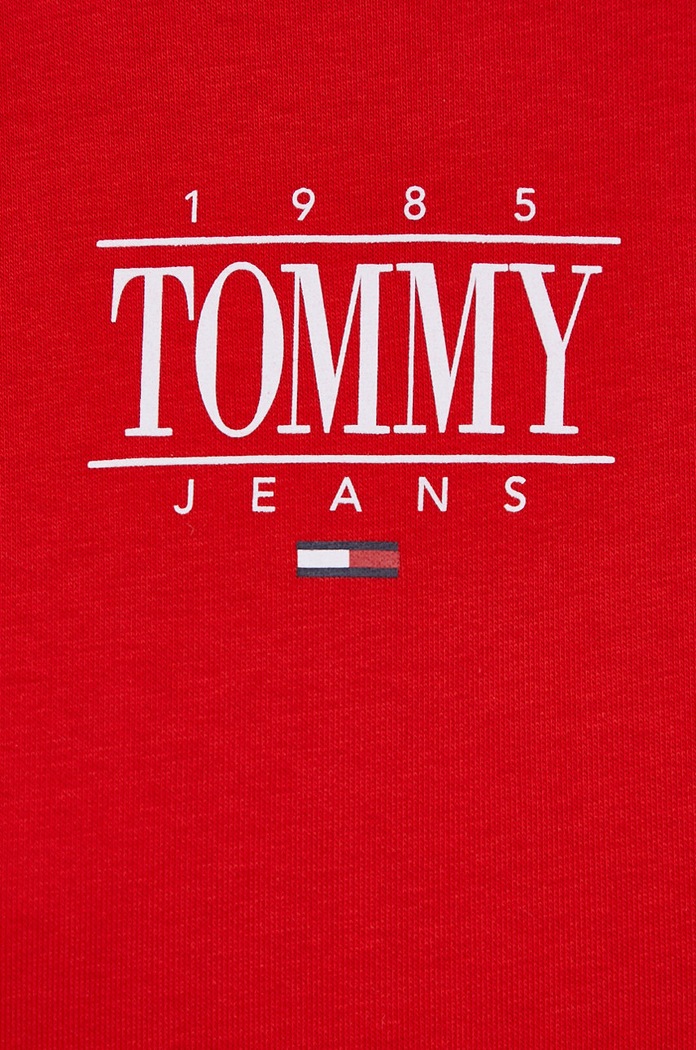 Tommy Jeans Bluza DW0DW11046.4890 DW0DW11046.4890 czerwony