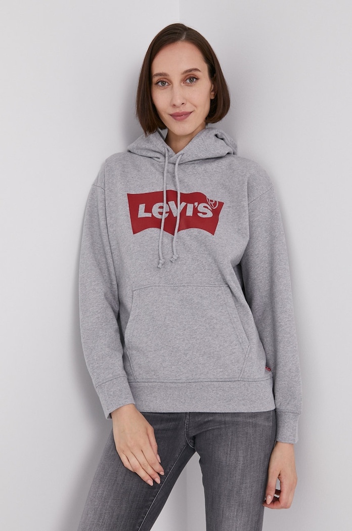 Μπλούζα Levi's στάμπα γκρί 18487.0020