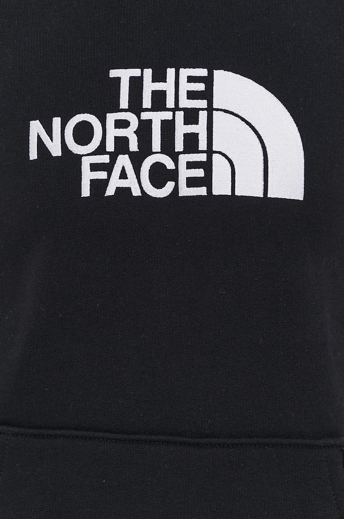 The North Face βαμβακερή μπλούζα NF0A55ECJK31 μαύρο