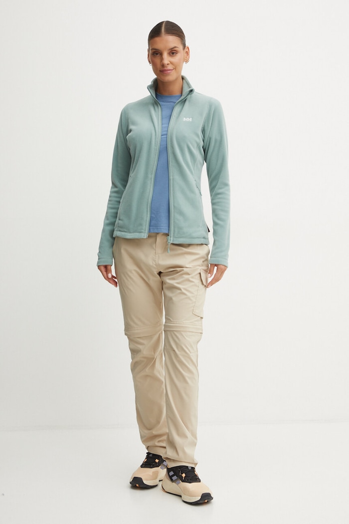 Sportovní mikina Helly Hansen Daybreaker 51599 zelená AW25