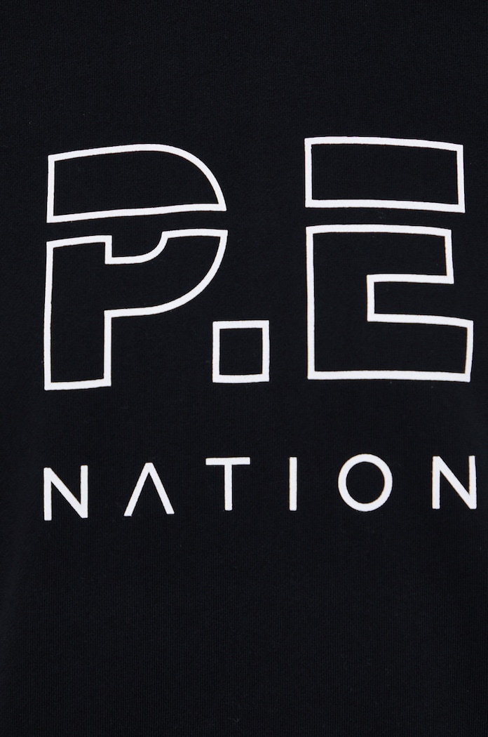 Bavlnená mikina P.E Nation PEBASICSF029 čierna