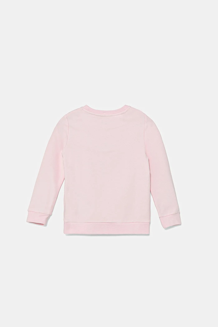 Guess Bluza dziecięca K1YQ03.KAE20 różowy AA00