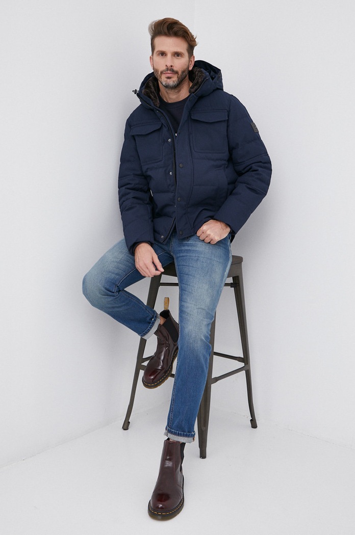 Mikina Tommy Hilfiger námořnická modř MW0MW11596.4890