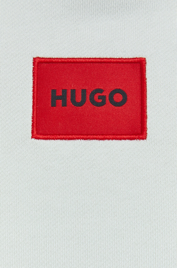 Хлопковая кофта HUGO Daratschi214 50458700 зелёный