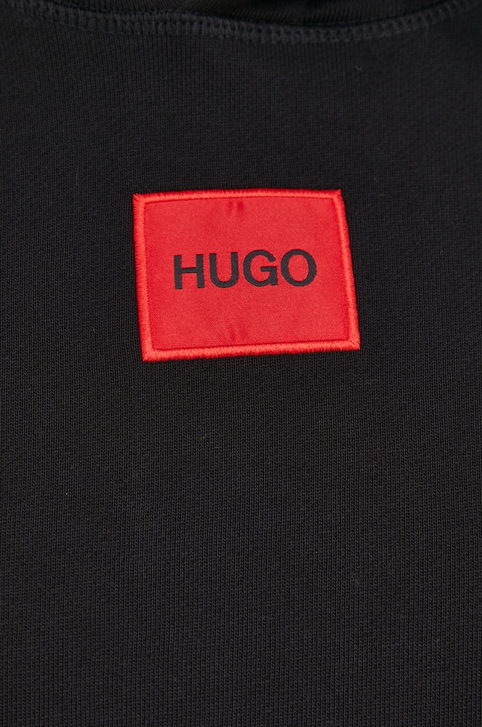 HUGO hanorac de bumbac Daratschi214 50458700 negru