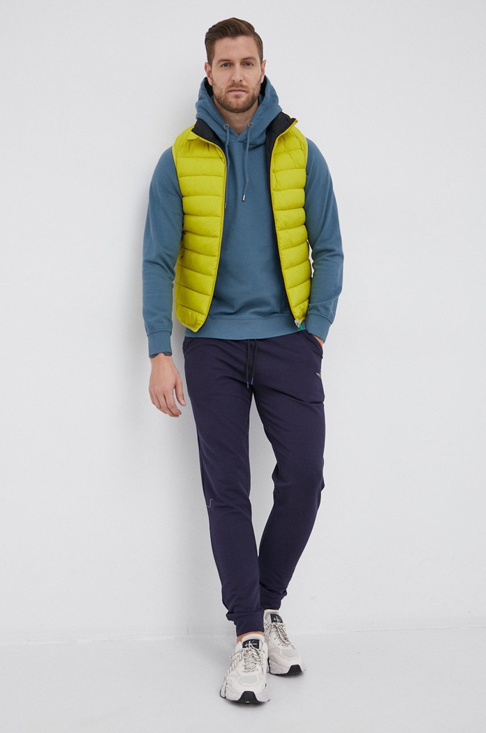s.Oliver Bluza bawełniana 2102869 niebieski AA00