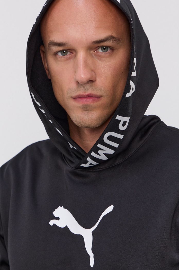 Μπλούζα Puma NHL Pittsburgh Penguins 520893 Puma 520893 μαύρο