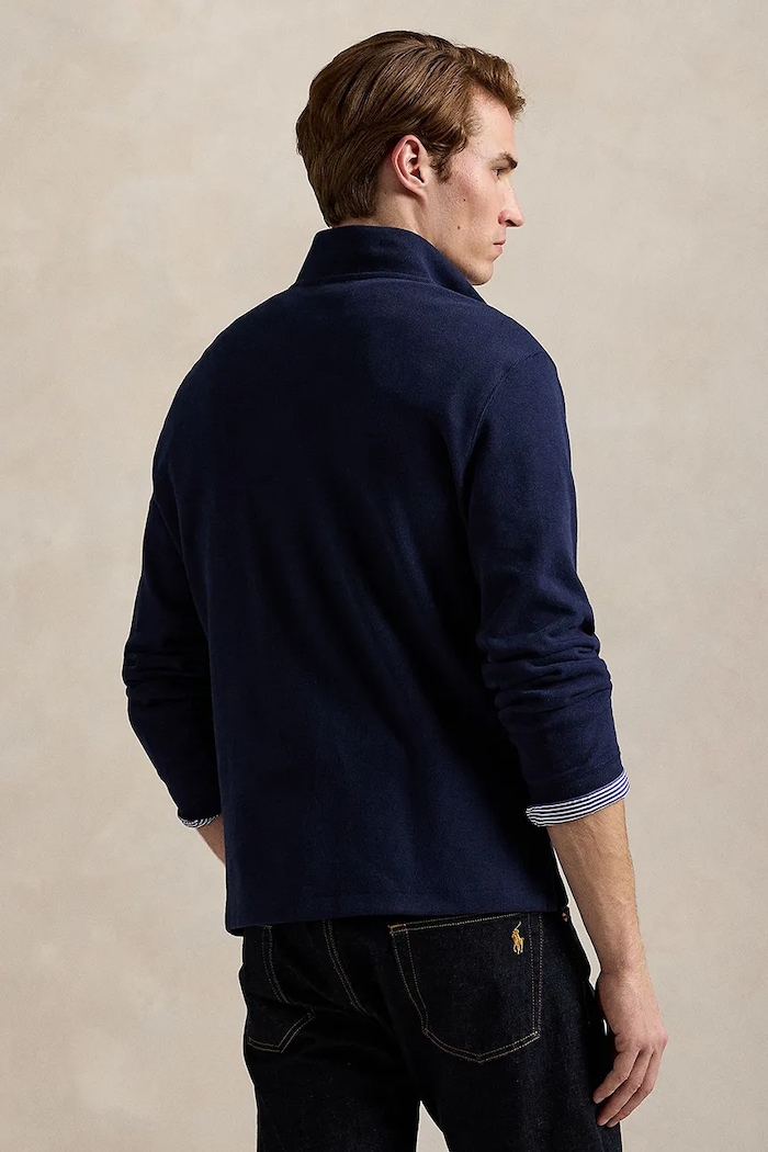 Polo Ralph Lauren Sweter bawełniany 710671929029 710671929029 granatowy AW21
