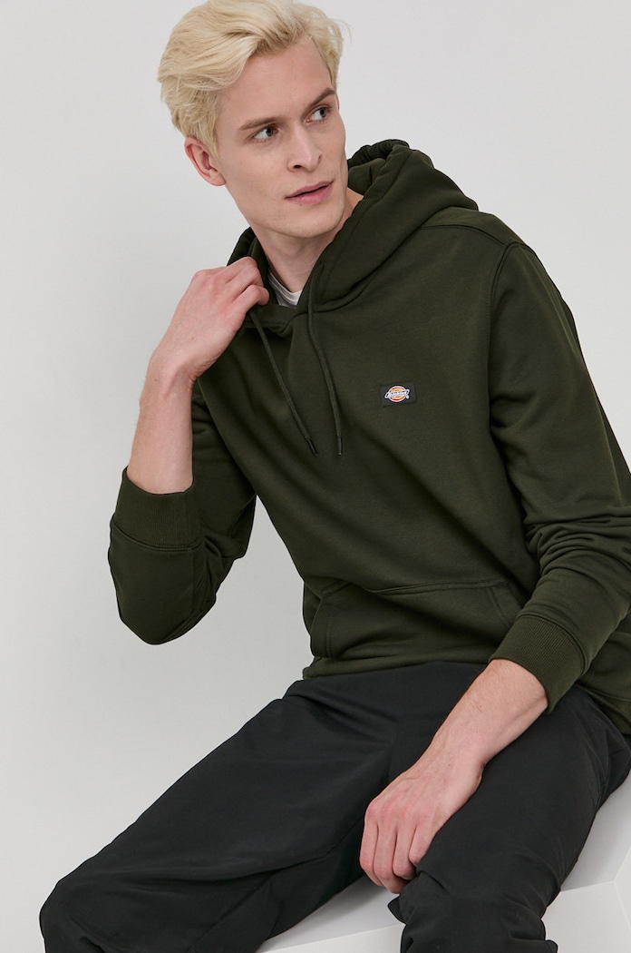 Mikina Dickies s kapucí zelená DK0A4XCDOGX