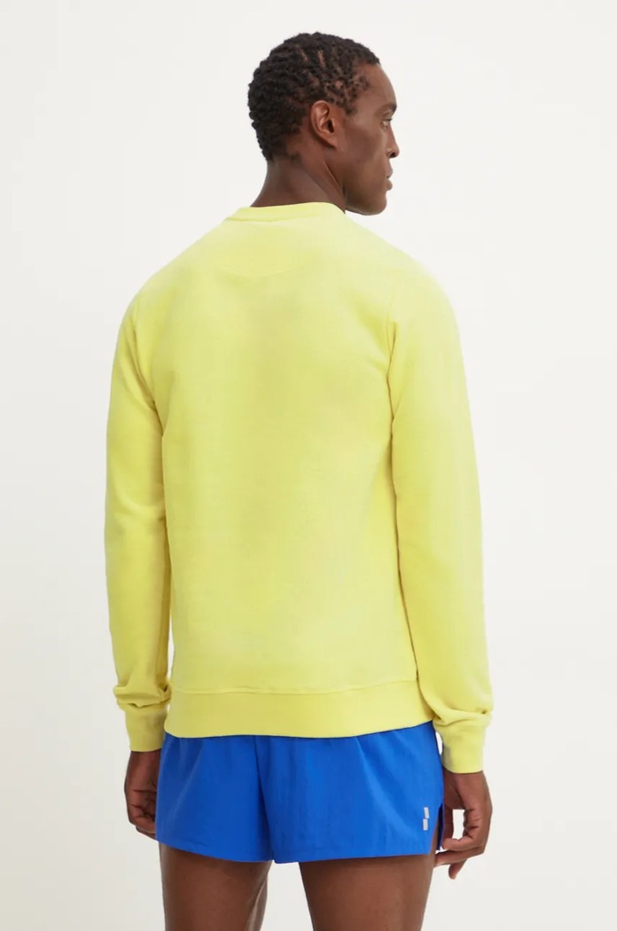 Helly Hansen cotton sweatshirt 34000 yellow SS24