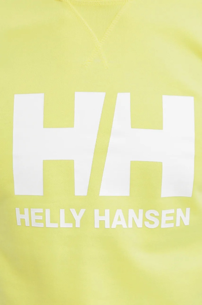 Helly Hansen cotton sweatshirt 34000 yellow