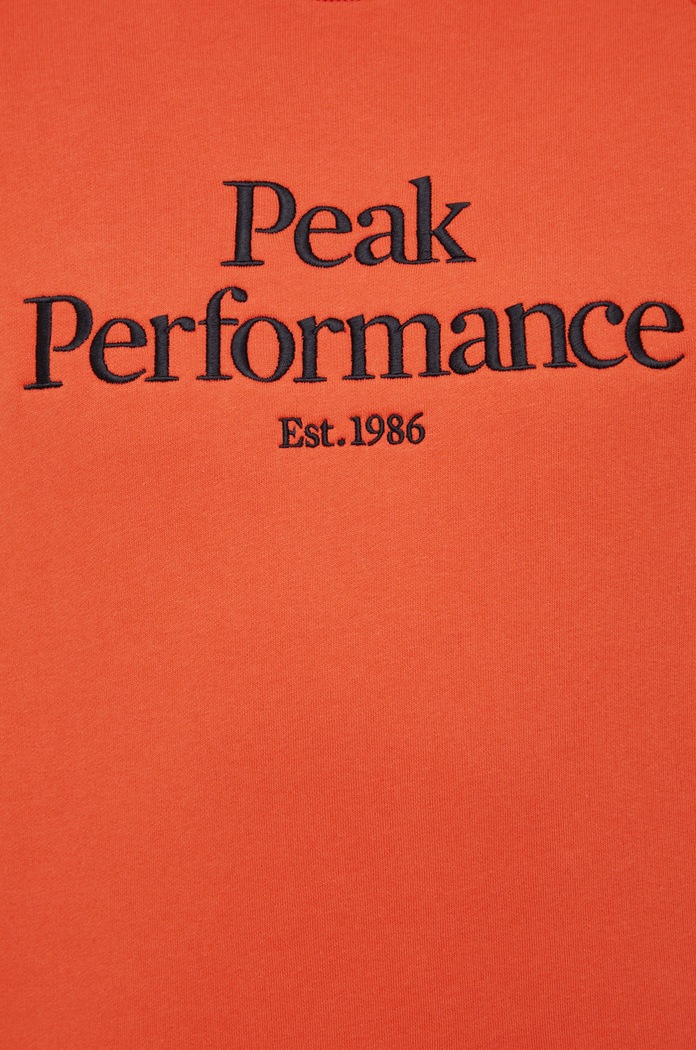 Peak Performance Bluza G75828 pomarańczowy