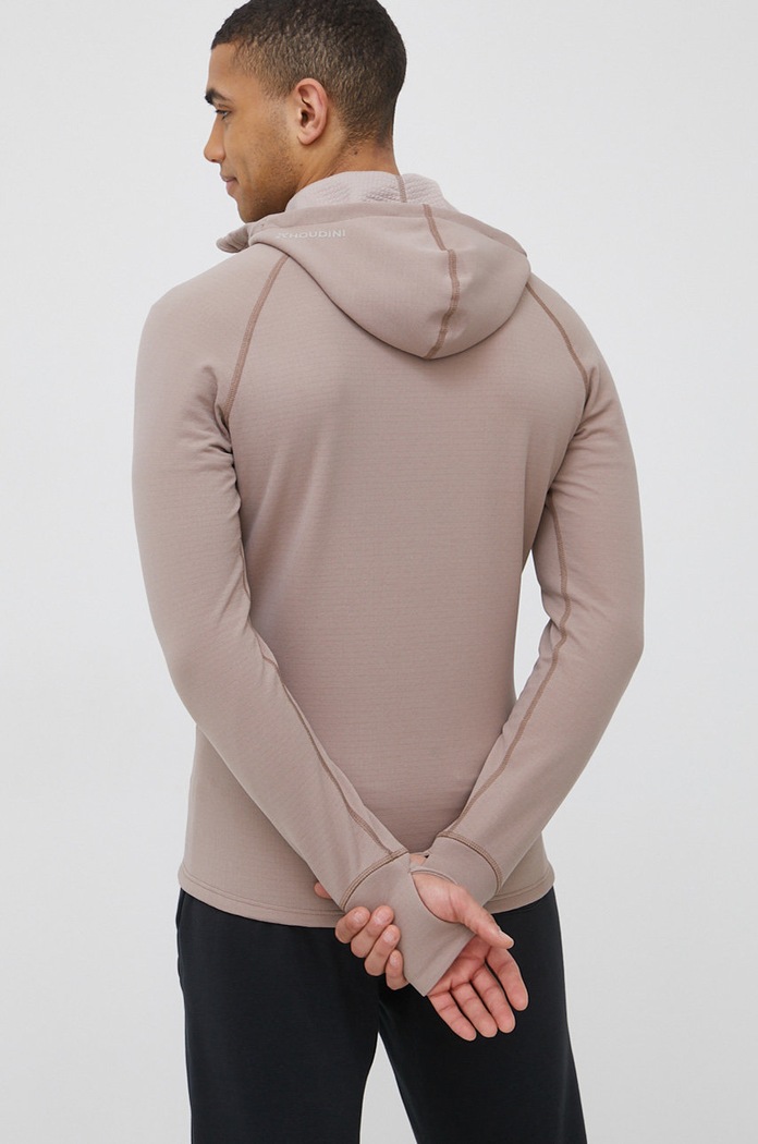 Odzież Houdini bluza sportowa Mono Air 220714 beżowy