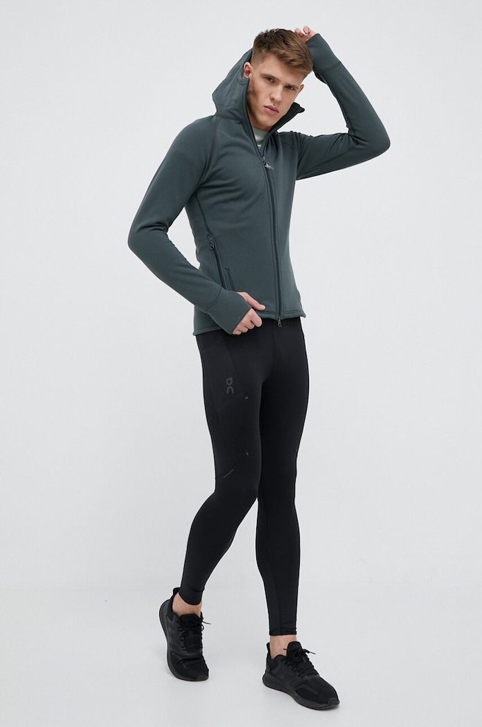 Sportovní mikina Houdini Power 225984 zelená AW23