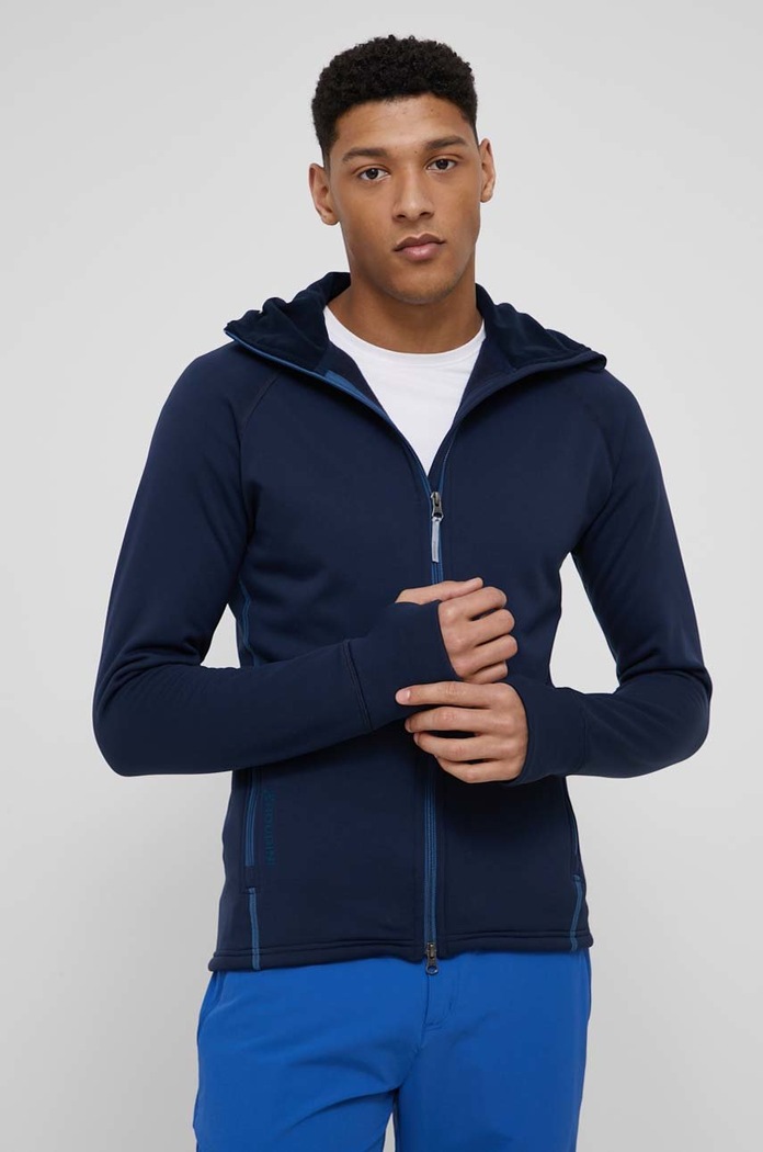 Houdini bluza sportowa Power z kapturem granatowy 225984