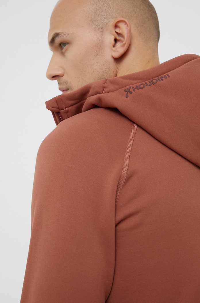 Sportovní mikina Houdini Power 225984 burgundské