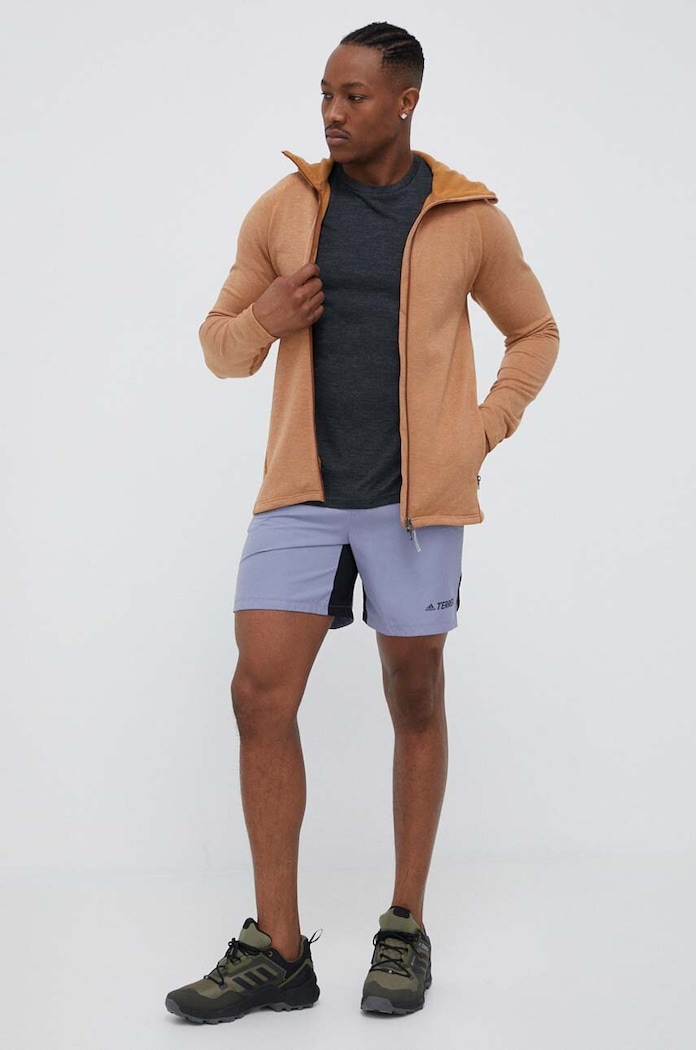 Houdini bluza sportowa Outright 229664 brązowy SS23