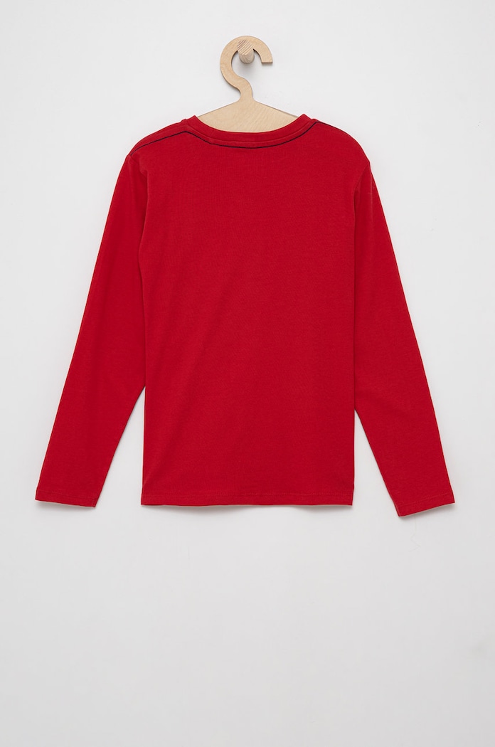Dječja majica dugih rukava Guess L84I29.K8HM0 crvena AW21