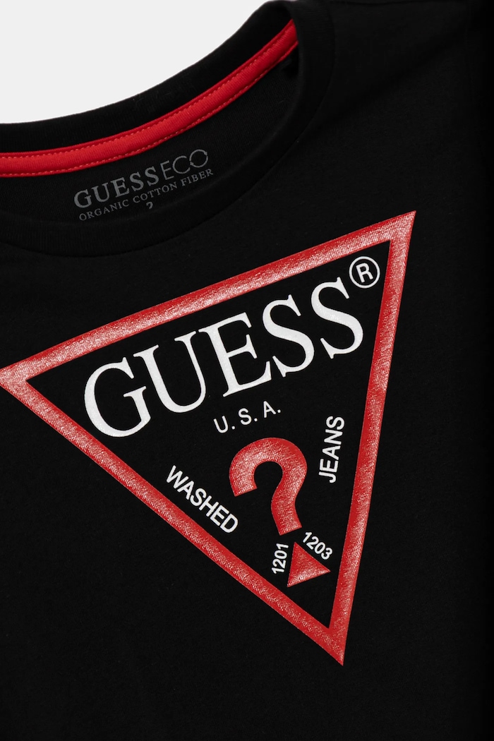 Αγορίστικα Παιδικό μακρυμάνικο Guess N84I24.K8HM0 μαύρο