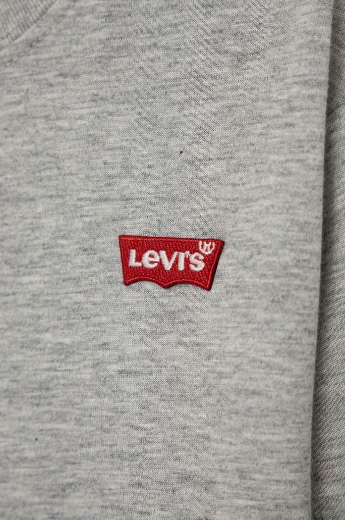 Chlapec Detské tričko s dlhým rukávom Levi's 9EC706.CO.B sivá