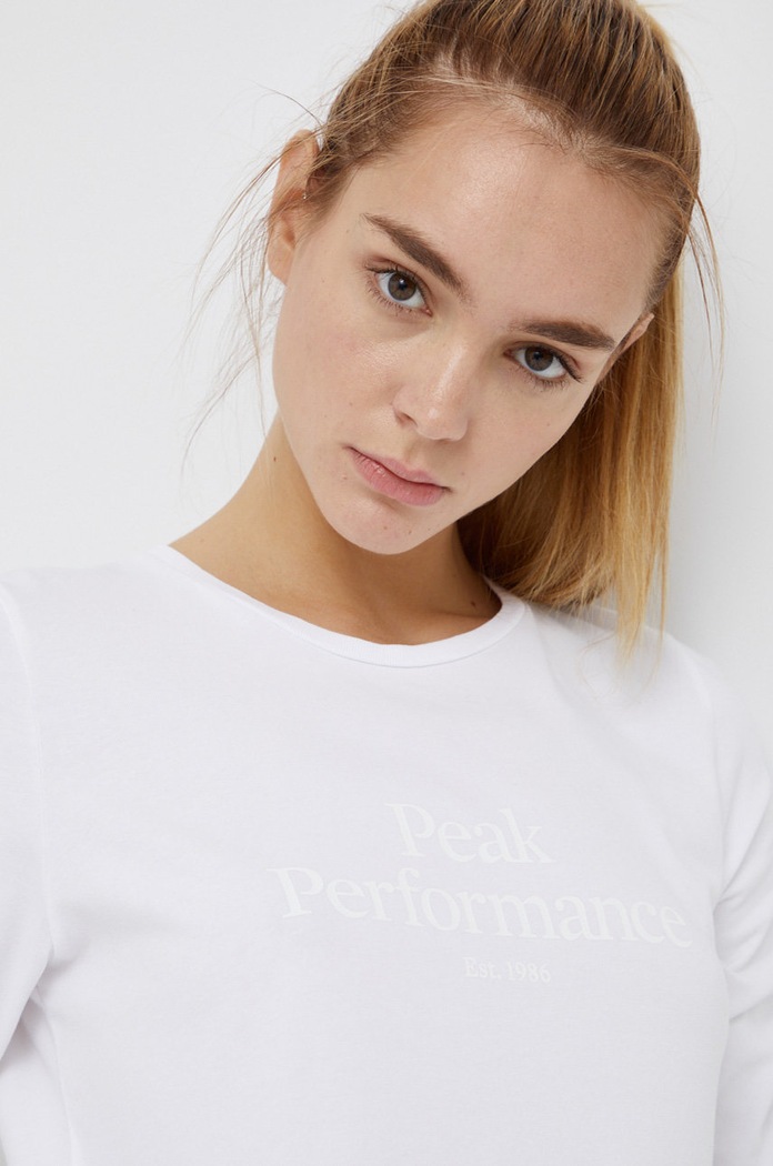 Peak Performance Longsleeve alb G75649