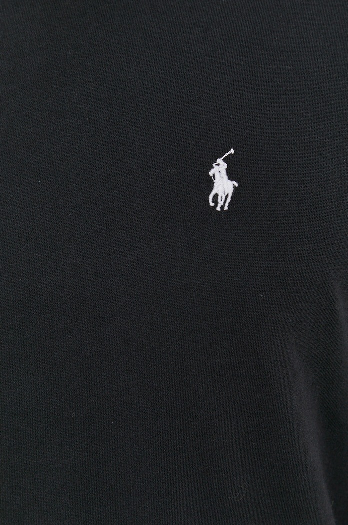 Majica dugih rukava Polo Ralph Lauren 714844759001 crna