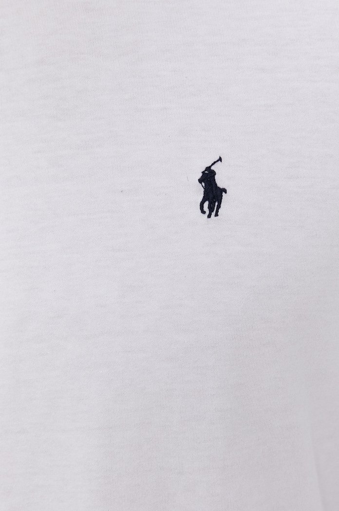Tričko s dlhým rukávom Polo Ralph Lauren 714844759004 biela