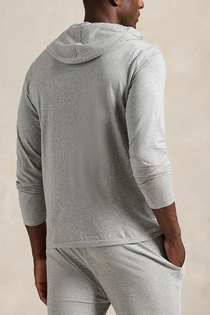 Majica dugih rukava Polo Ralph Lauren 714844760002 siva AA00