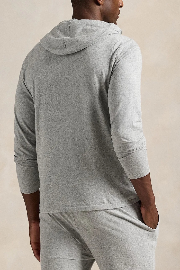 Majica dugih rukava Polo Ralph Lauren 714844760002 siva AA00