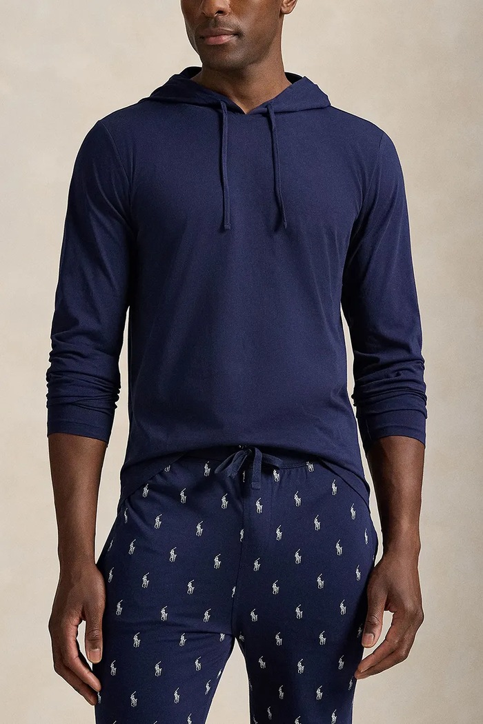 Polo Ralph Lauren Longsleeve bawełniany 714844760001 bawełna granatowy 714844760001