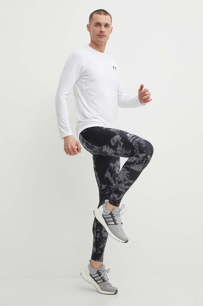Μακρυμάνικο προπόνησης Under Armour 1361506 λευκό AW24