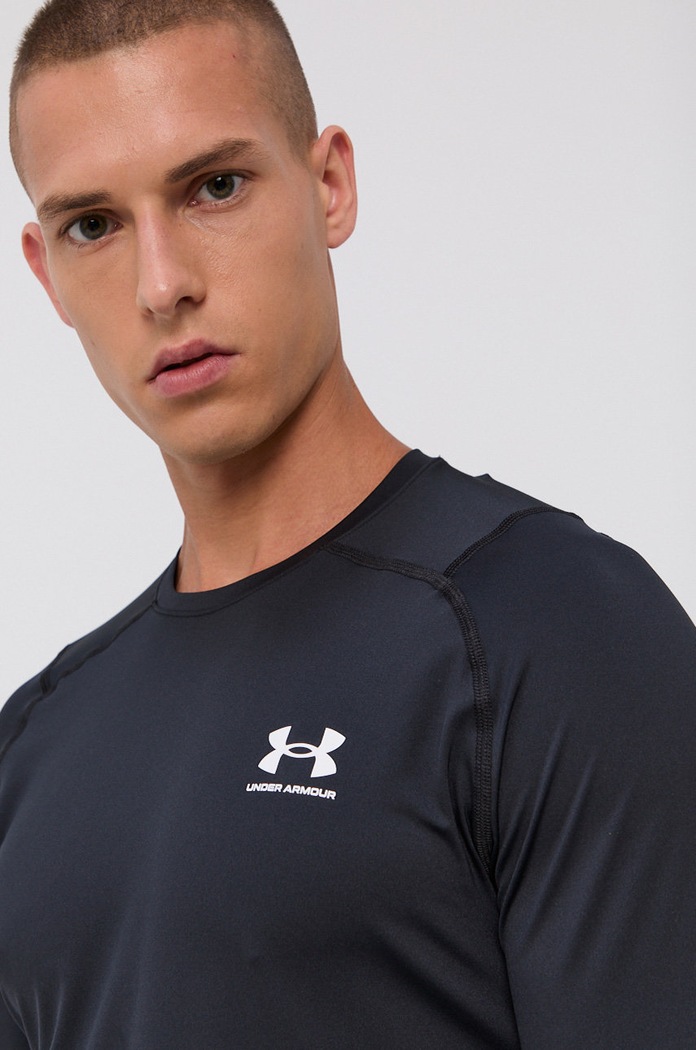 Under Armour longsleeve treningowy czarny 1361506