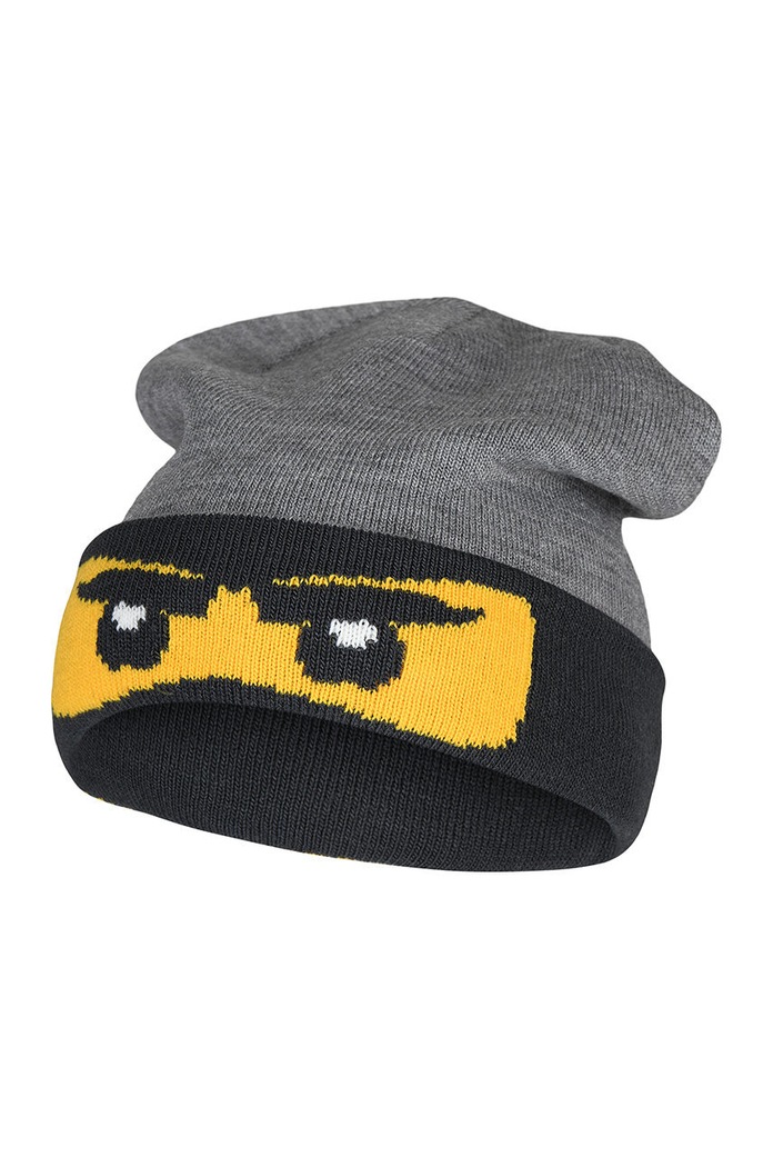 Lego Czapka dziecięca szary 22933.G