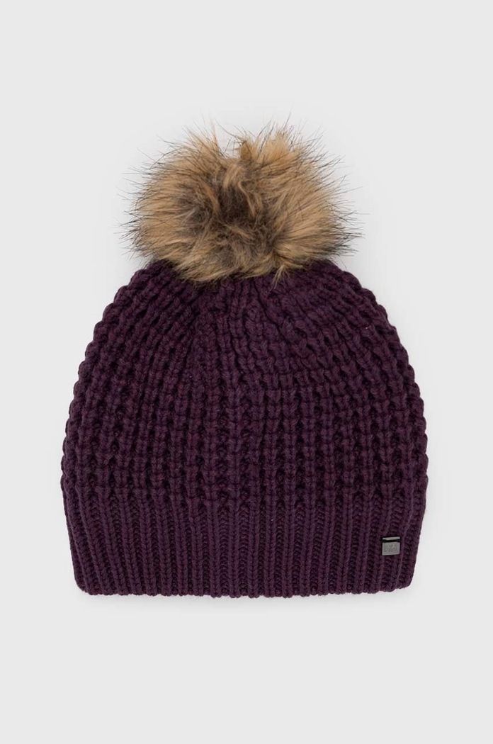 Čiapka Helly Hansen hrubá fialová 67407