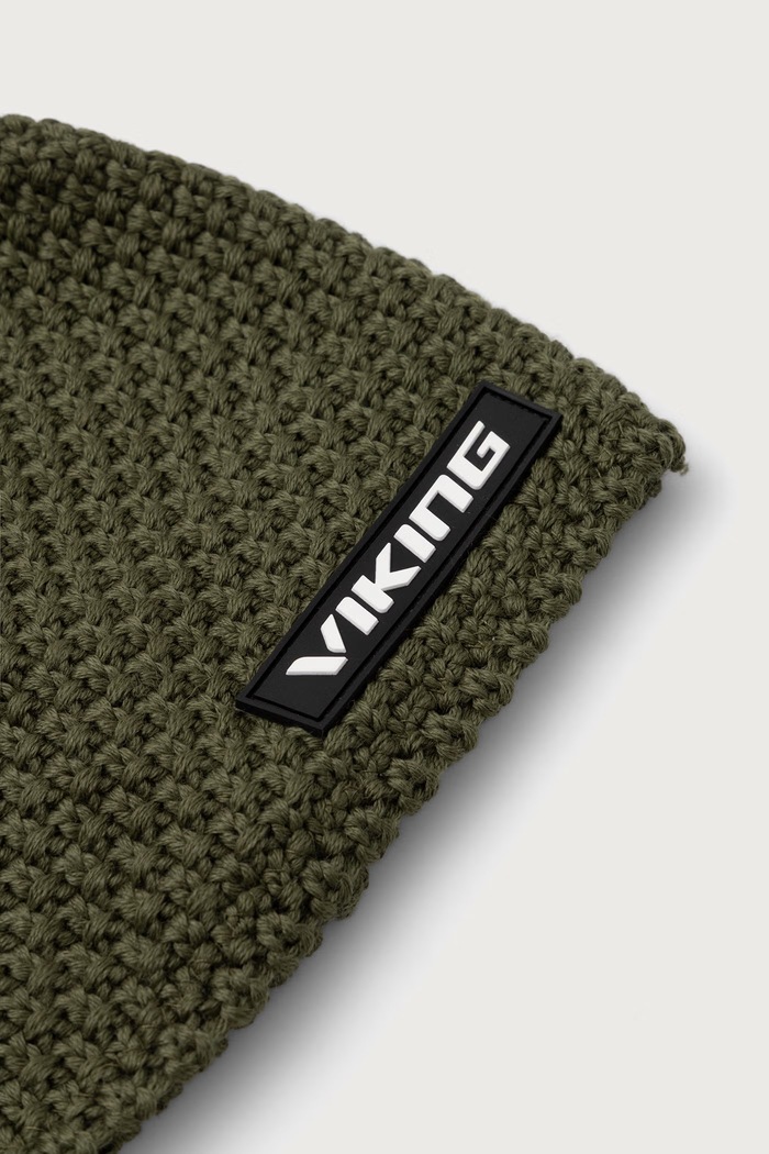 Akcesoria Viking Czapka z pomponem z wełną Berg Gore-Tex 215.14.0228 zielony
