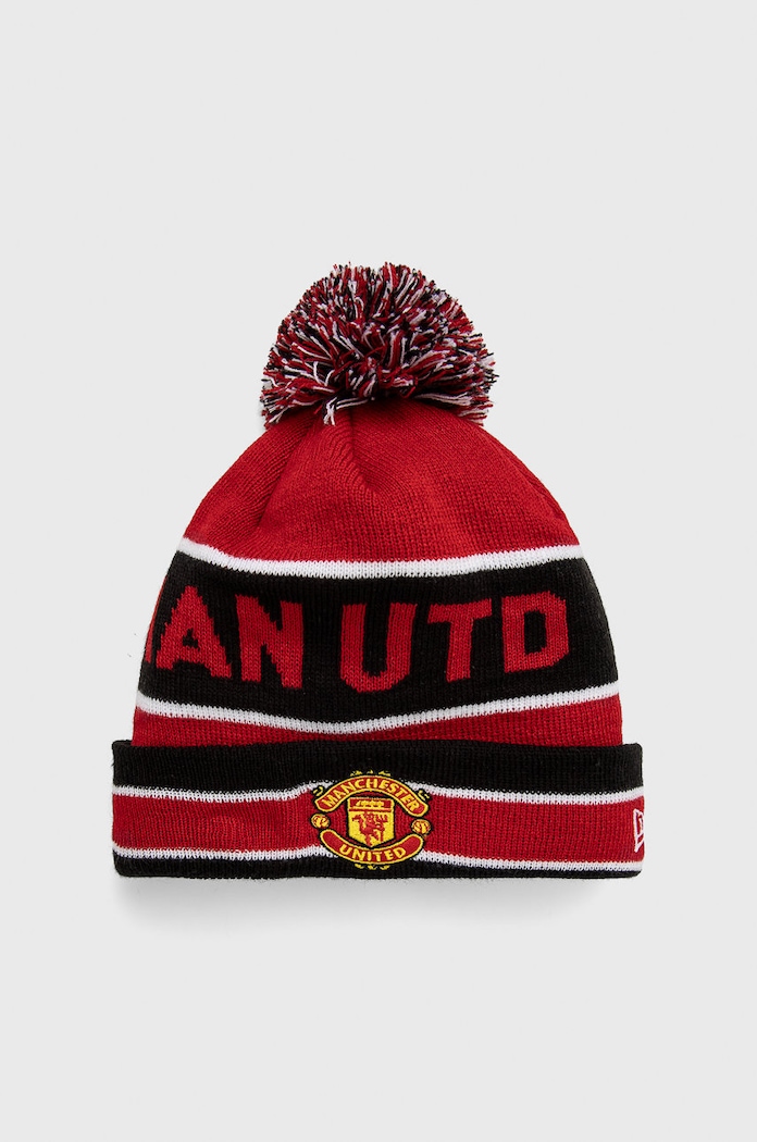 New Era Czapka MAN U JAKE CUFF MANCHESTER UNITED FC czerwony 12122732