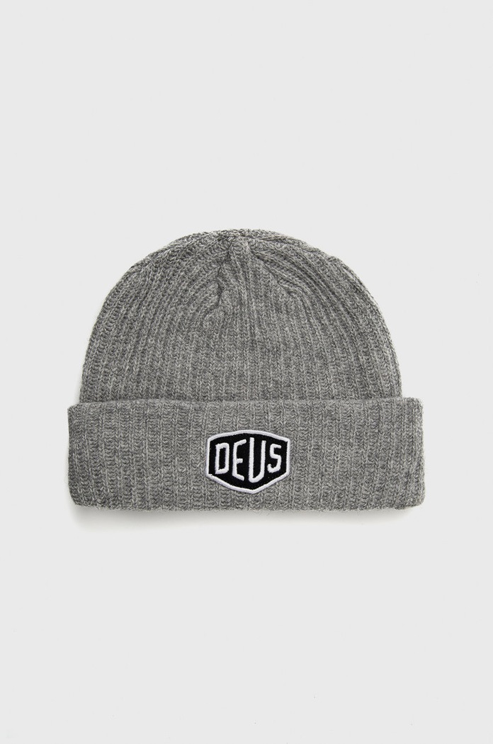 Deus Ex Machina caciula de lana melanj gri DMW47269