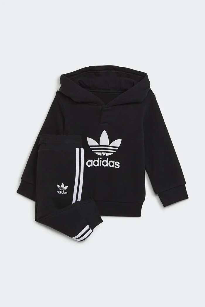 Παιδική φόρμα adidas Originals πλεκτό ύφασμα μαύρο H25218