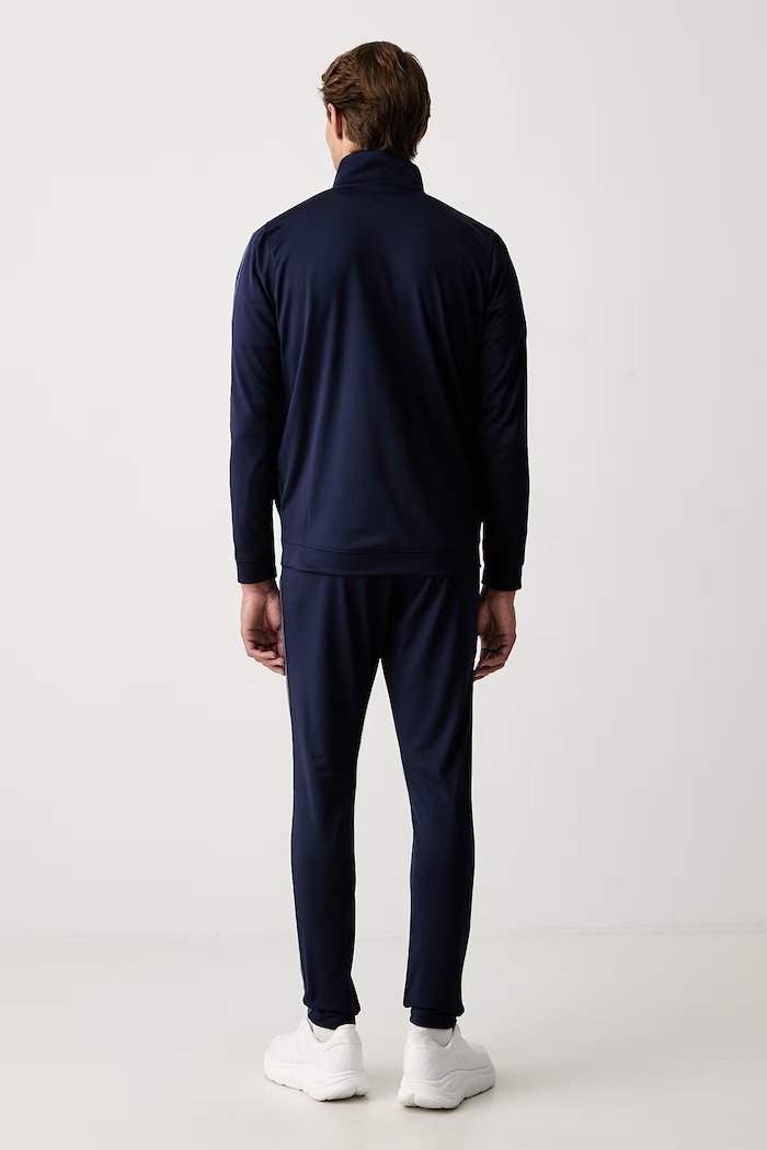Under Armour спортивний комплект чоловічий Knit Track Suit 1357139 темно-синій SS26