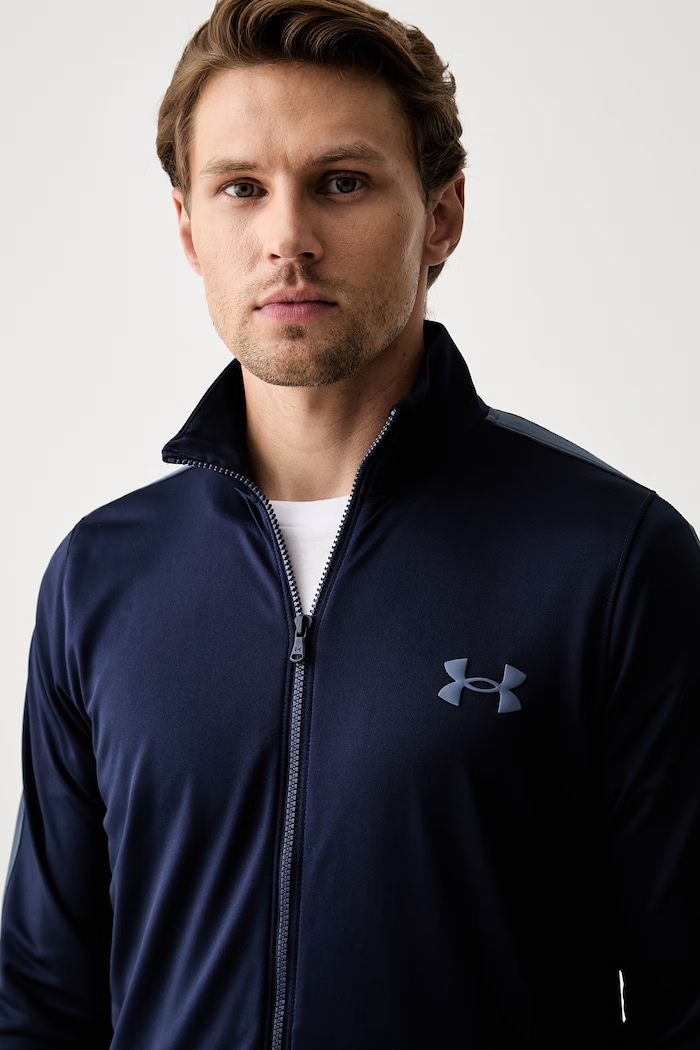 Under Armour спортивний комплект чоловічий Knit Track Suit 1357139 темно-синій