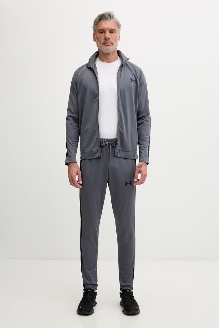 Under Armour komplet dresowy męski Knit Track Suit dzianina szary 1357139