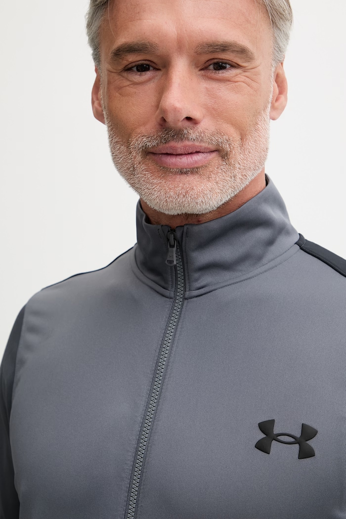 Under Armour komplet dresowy męski Knit Track Suit 1357139 szary